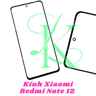 Mặt kính ép cho  XM Redmi Note 12