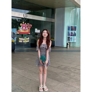 Đầm hoa Lucy quyến rũ Miều Est.2013