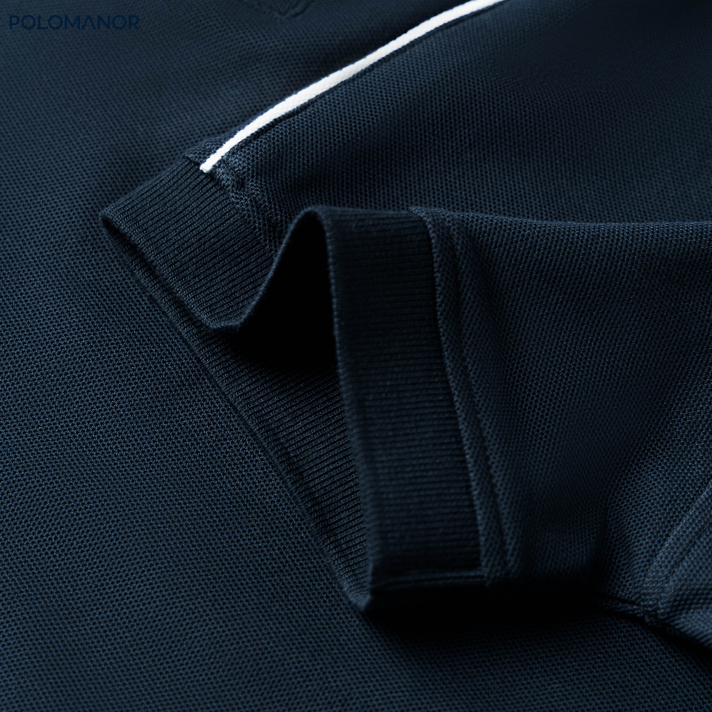 Áo Polo nam cổ bẻ ANDRE vải cá sấu cotton CMC, nam tính, thanh lịch, sang trọng - POLOMANOR