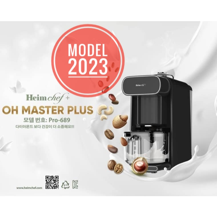 MÁY LÀM SỮA HẠT HEIMCHEF PLUS PRO 689 HÀN QUỐC ,BẢO HÀNH 12 THÁNG
