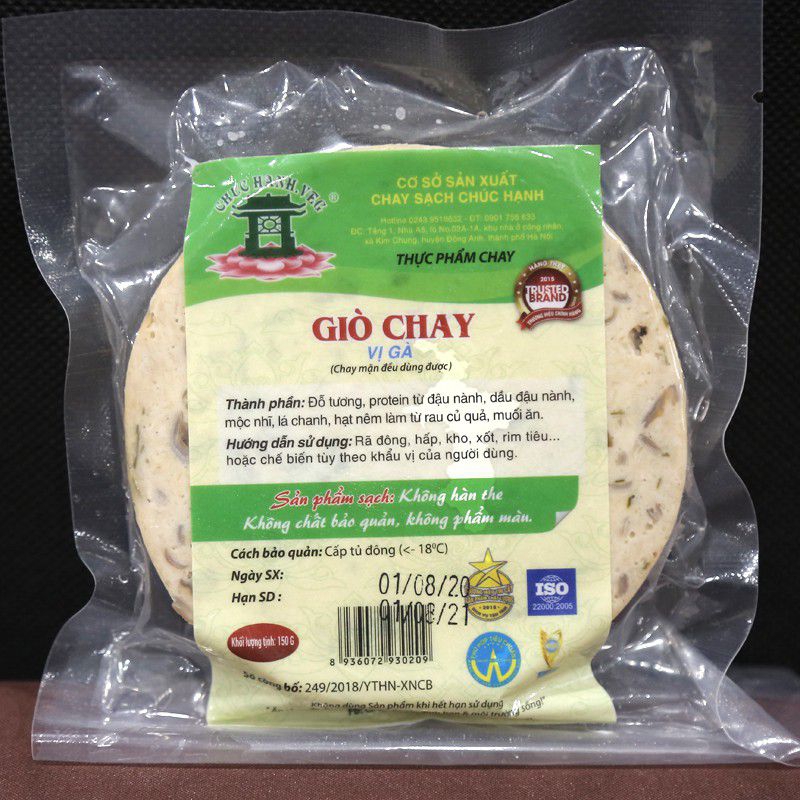 GIÒ CHAY VỊ GÀ  250G