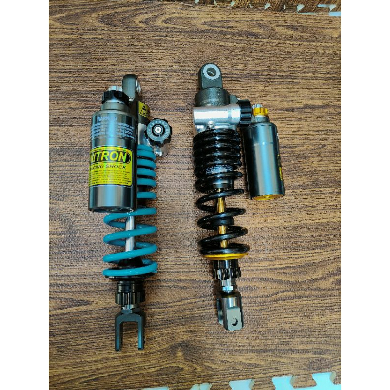 Phuộc NITRON bình dầu kèm HPA 1 cây Vario Click Vision Mio Sh mode 2 cây gắn Airblade  Nouvo