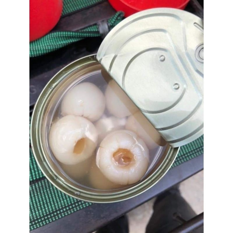 Vải Thái tem giấy - Lon 565gr