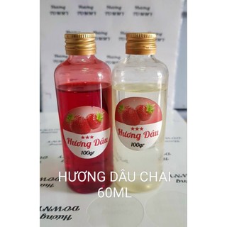 Hương dâu không màu - chai 60ml