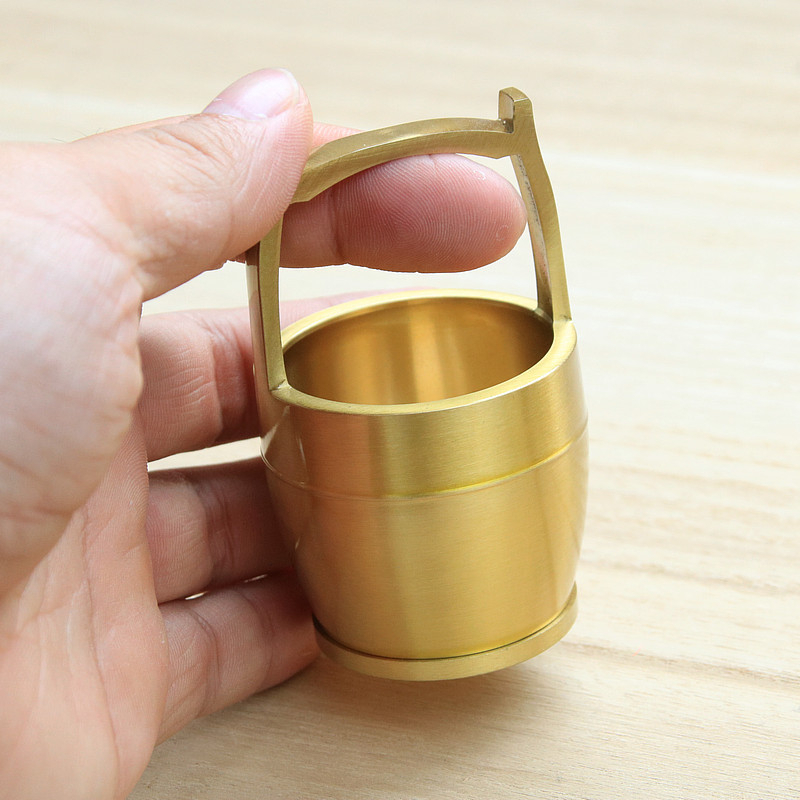 Thùng đựng vàng bạc châu báu phong thủy bằng đồng đúc nguyên khối chiêu tài lộc