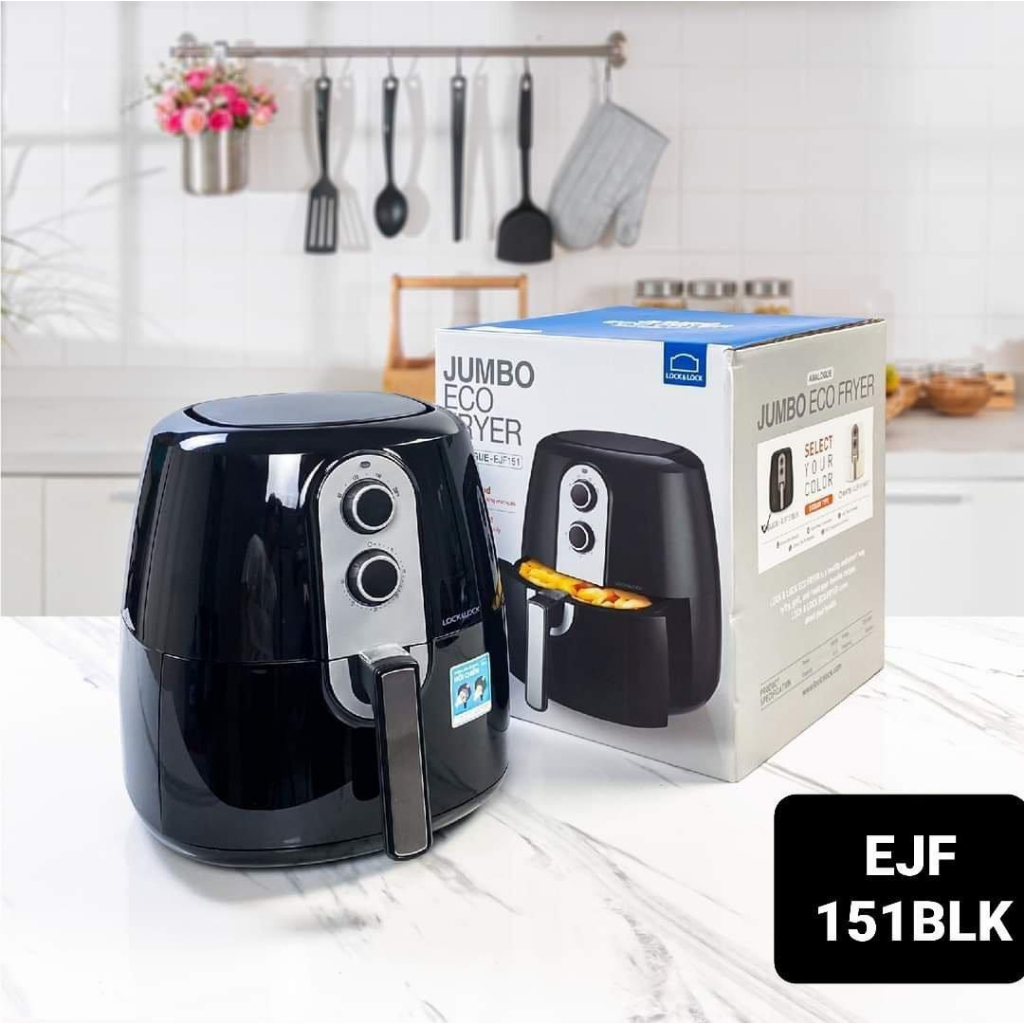 Nồi Chiên Không Dầu Lock&Lock EJF151 (5.2L) - Hàng Chính Hãng Bảo Hành 12 Tháng