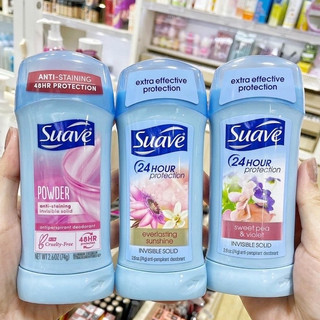 [CHUẨN MỸ] Lăn khử mùi Suave khô thoáng 74g