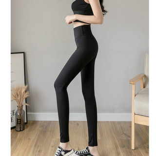 Quần legging cạp cao 12Cm vải cotton thoáng mát hot nhất thị trường siêu co giãn