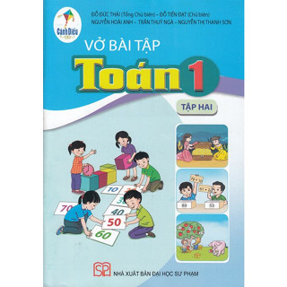 Sách - Vở bài tập Toán 1 Tập 2 (Cánh Diều)