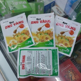 Kẹo Ong vàng và kẹo gừng ong vàng - Hàng công ty chĩnh hãng 100