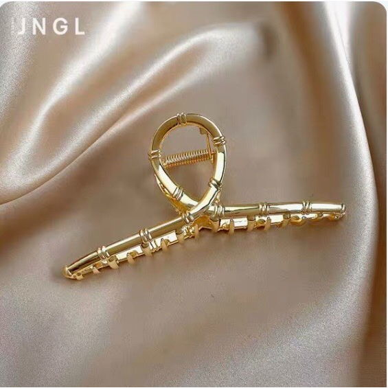 Kẹp tóc càng cua kim loại Hình Xoắn sang chảnh HOT TREND