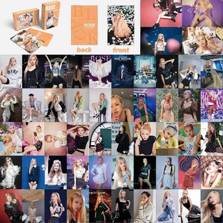 Set 55 lomo card Blackpink Rose Mẫu 2