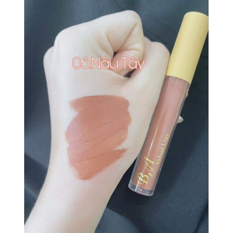 Son nâu tây, son tone tây, son môi màu nâu tây, son môi chính hãng siêu lì, lâu trôi lên chuẩn màu