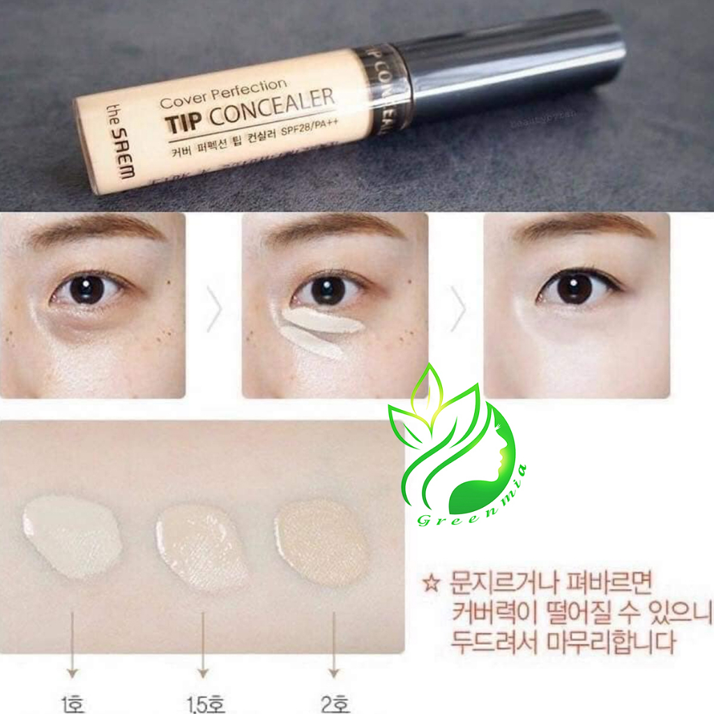 Kem Khuyết Điểm The Saem Cover Perfection Tip Concealer 6.5g