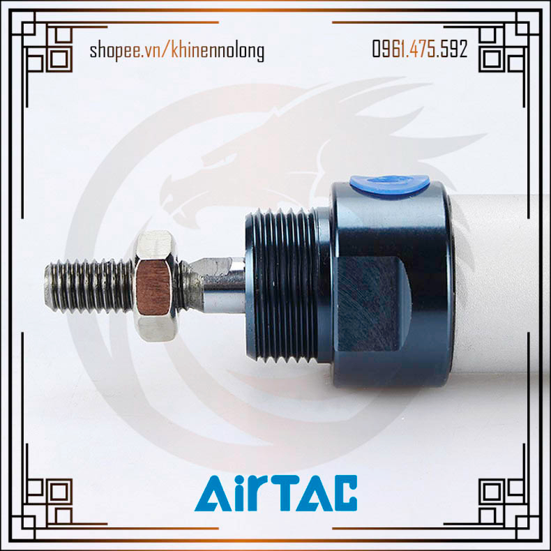 Xi Lanh Khí Nén AirTAC MAL40 x 25,50,75,100,150,200,250,300,350,400