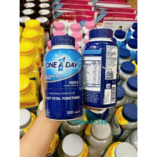 t1/2026Viên uống one a day men 300 viên (Mẫu mới nhất 2023)