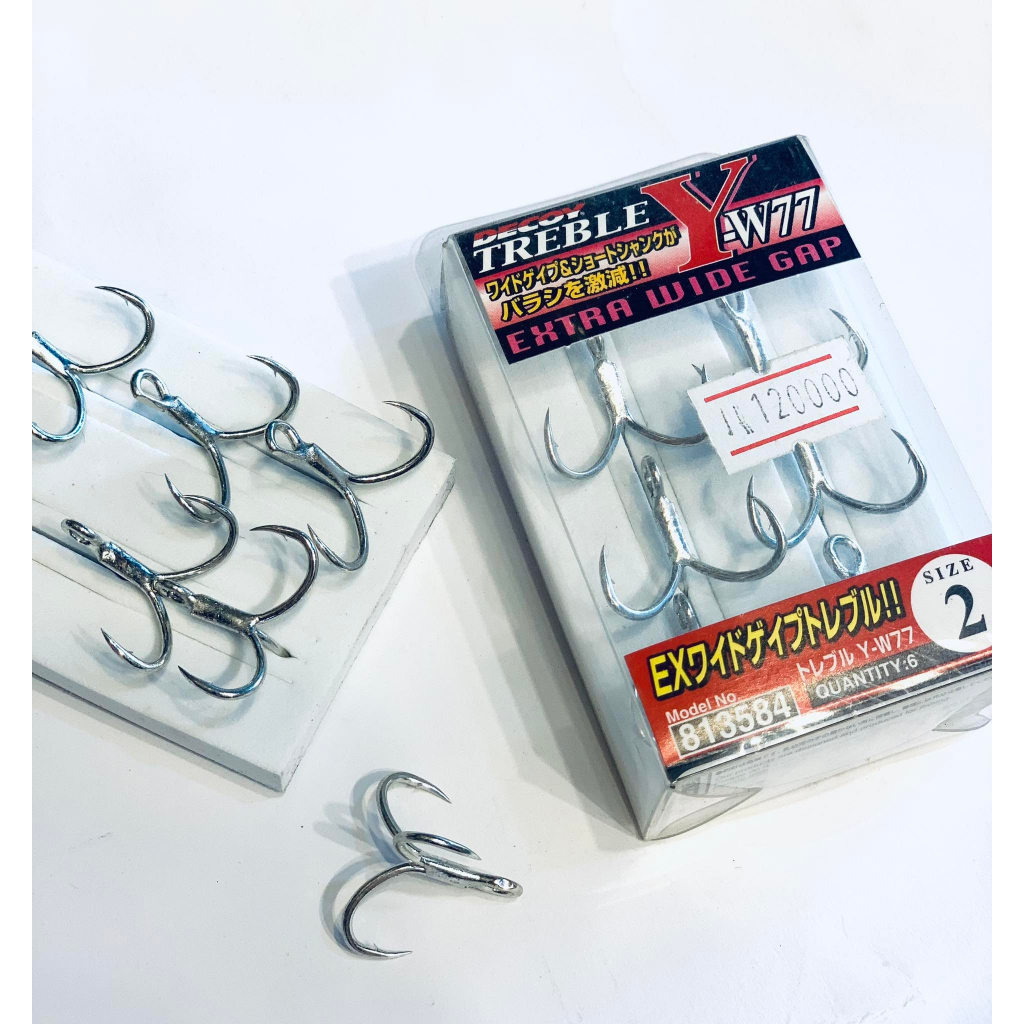 Lưỡi ba tiêu DECOY TREBLE Y -W77