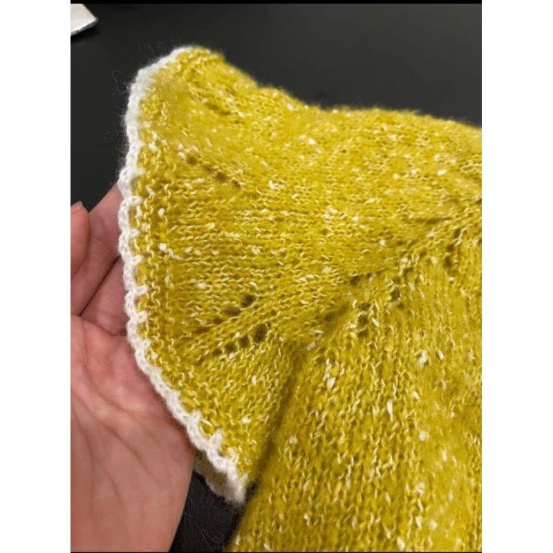 Len mohair hoa cuộn 100g, len mềm, nhẹ, không dặm ngứa