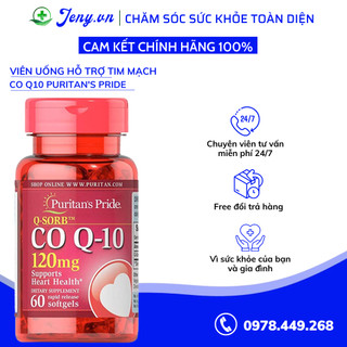 Viên uống hỗ trợ tim mạch co q10 puritan's pride