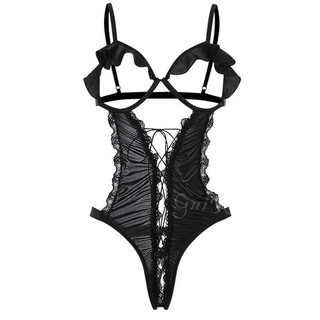 Bodysuit ren hở đáy gợi cảm hâm nóng đêm - The man