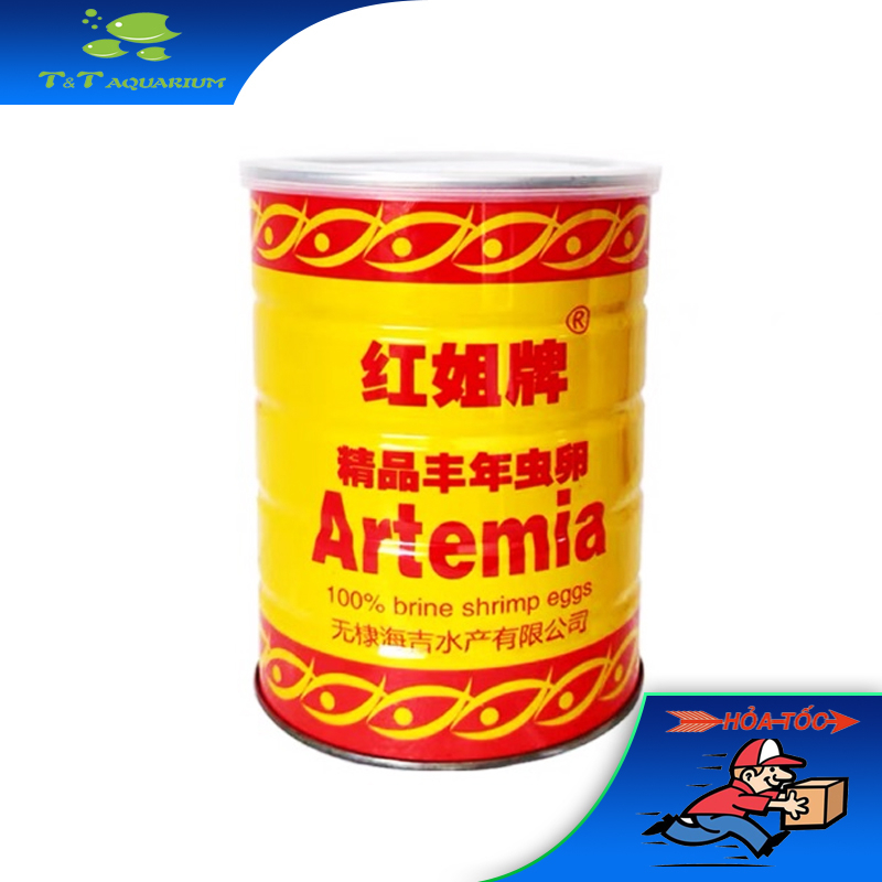 Artemia Trung Quốc Lon Vàng - Tỉ Lệ Nở Cao