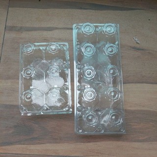50 vỉ đựng  trứng (vỉ 6 quả -  vỉ 10 quả) có nút gài