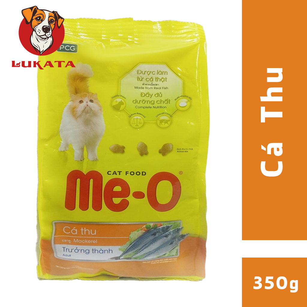 Thức Ắn Cho Mèo Me-O Cá Thu 350G - Hạt Cho Mèo Me-O - LUKATA