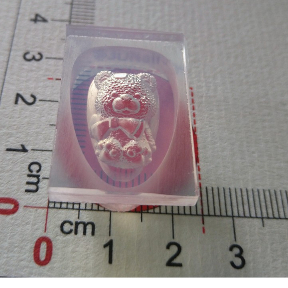 Khuôn charm gấu bột cho nail