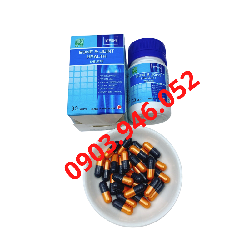 Bone Joint Health - Viên uống Hỗ Trợ Cơ Xương Khớp Hộp 30 viên
