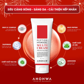 Kem dưỡng trắng PEPTIDE HYDROGEL MULTI CREAM AHOHAW 50g