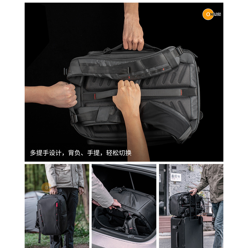 PGYTECH One Mo 2 - Balo máy ảnh 25L và túi nhỏ 5L NEW 2023