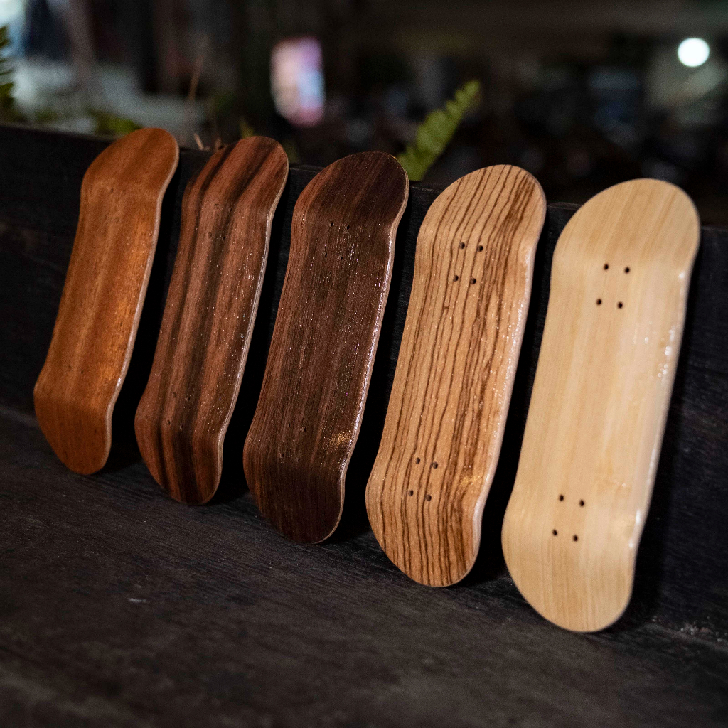 Bộ sưu tập Complete hoàn chỉnh ván trượt ngón tay fingerboard deck trơn gỗ cao cấp