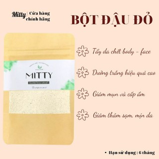 Bột Đậu Đỏ Nguyên Chất Handmade Mitty