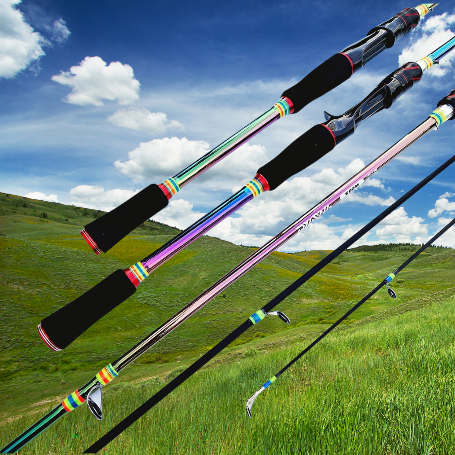 Cần Câu Lure DAIWA 2023, Chất Liệu Carbon, 7 Màu, Tải Cá Cao