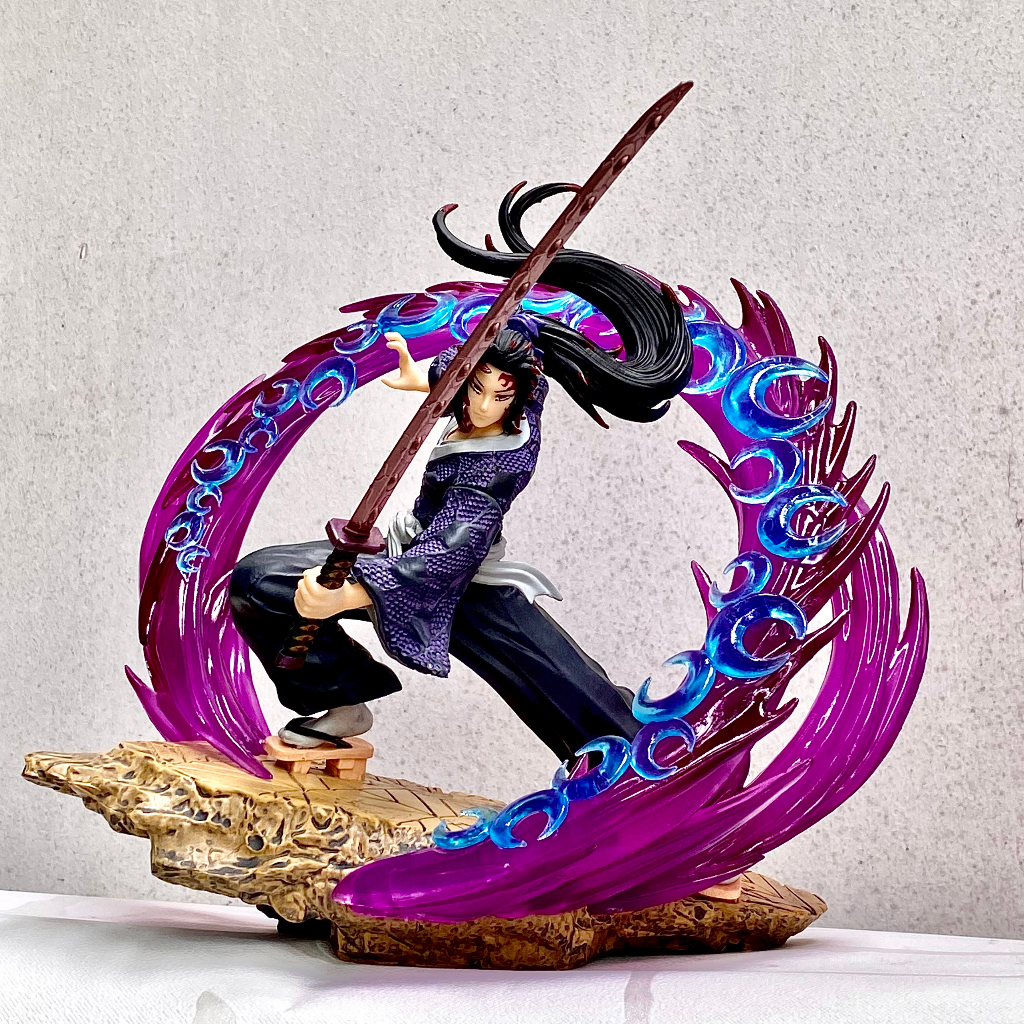 Mô hình thượng huyền nhất Kukoshibo có LED - Kokushibo cao 22cm - Mô hình kimetsu no yaiba - thượng huyền nhất