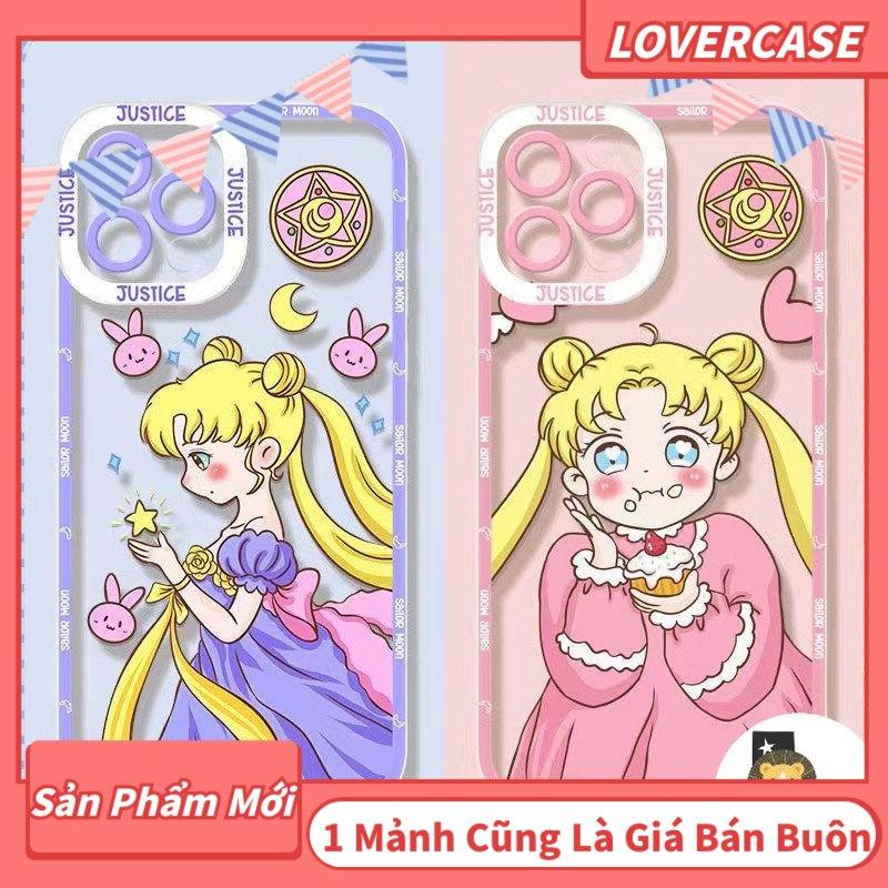 Ốp lưng iphone Thủy thủ mặt trăng Ống kính Bảo vệ 7/7plus/11/13/13promax/8/8plus/xsmax/12promax/6/12/13/pro/promax/se2