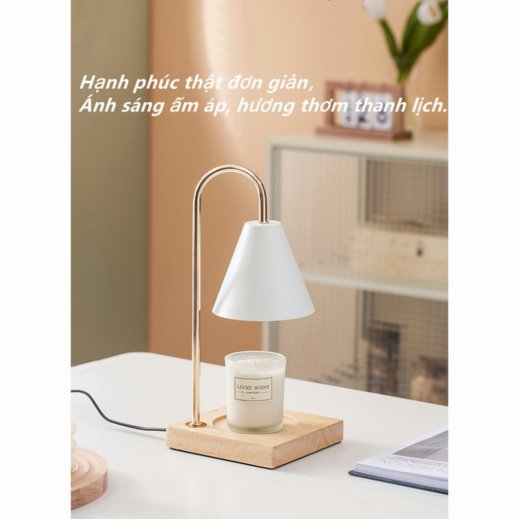 Đèn đốt nến thơm đèn bàn,Sáp thơm phòng,Candle warmer lamp,Đèn phòng ngủ,Nến xông tinh dầu,Thơm phòng,Candle nến