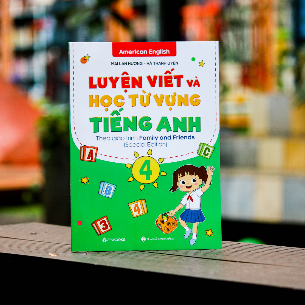 Sách - Luyện Viết Và Học Từ Vựng Tiếng Anh Lớp 4 – Theo Chương Trình Family And Friends (Special Edition)