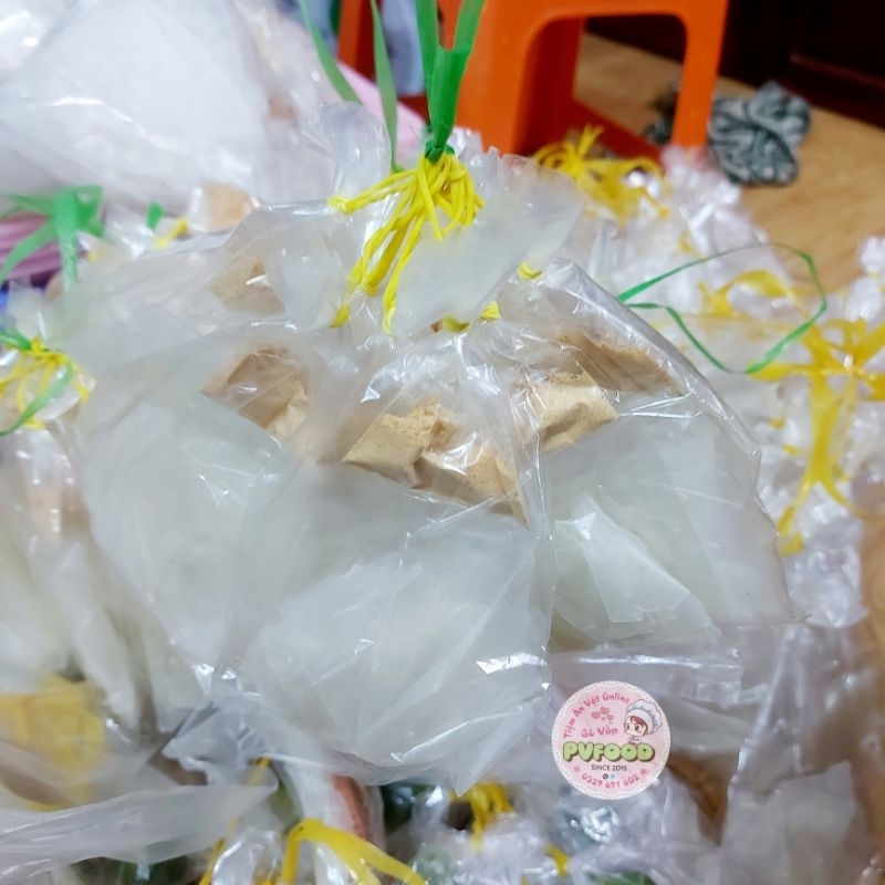 Xâu 10 bịch Bánh Tráng Muối Nhuyễn Phơi Sương