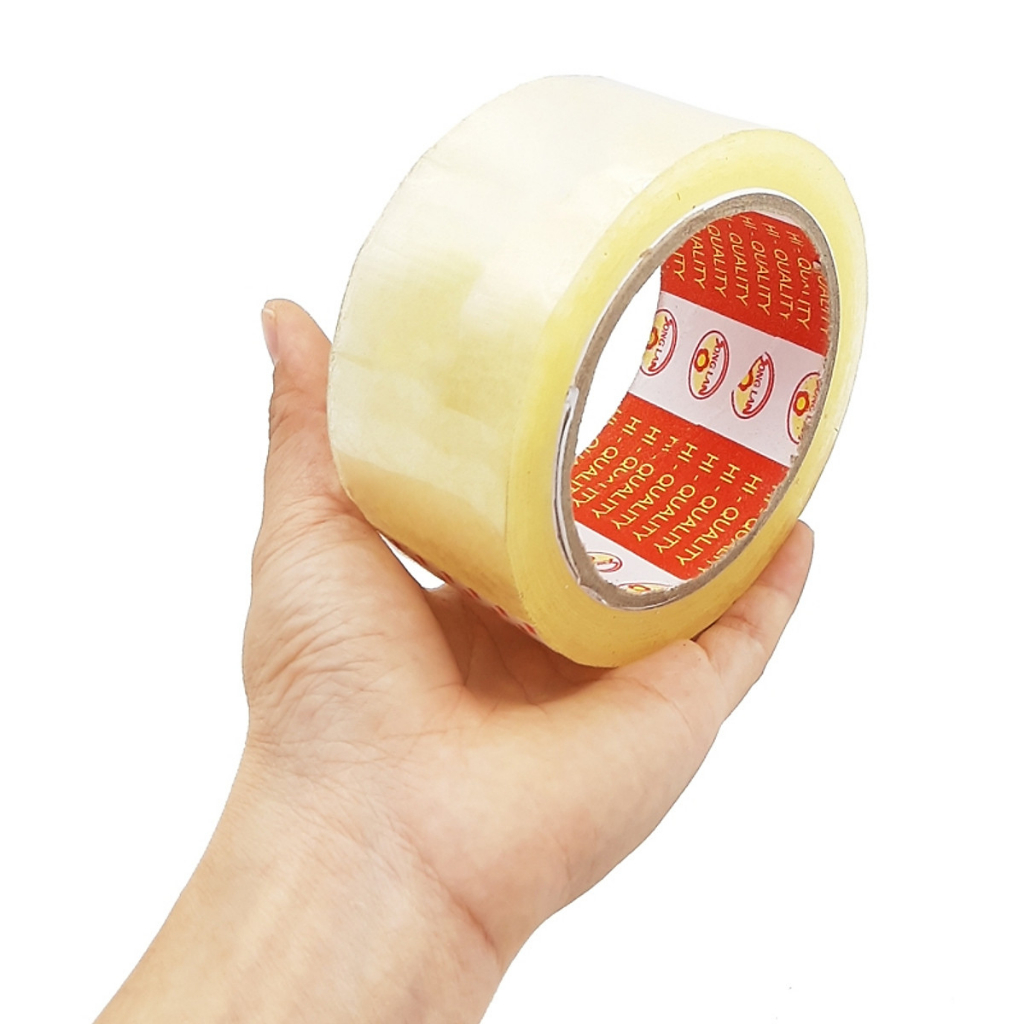 Băng Keo Trong Đục Rộng 5Cm Nặng 160Gr bang keo trong