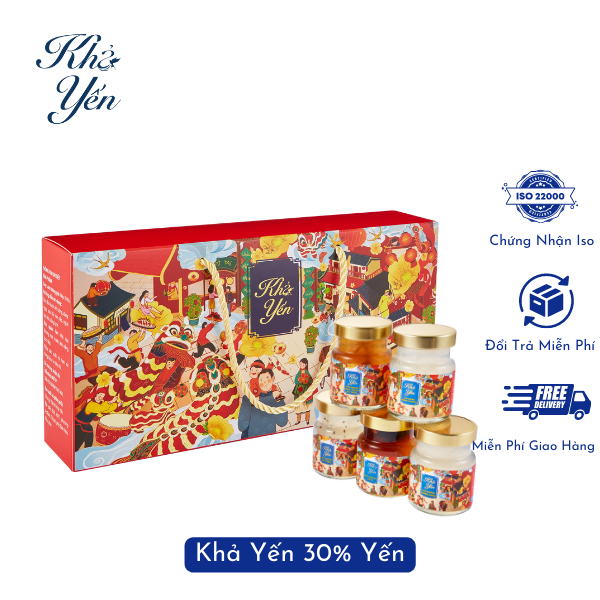 HỘP 10 HŨ MIX 8 VỊ - KHẢ YẾN