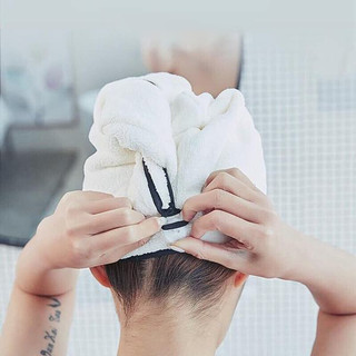 Khăn trùm đầu quấn ủ khô tóc siêu tốc