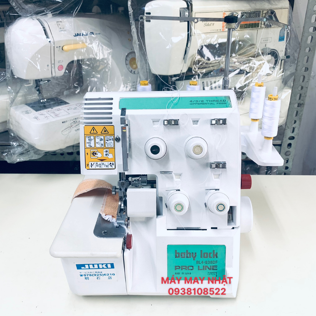 MÁY CHẬP ÁO THUN / VẮT SỔ / CUỐN BIÊN JUKI