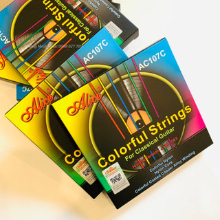 DÂY GUITAR CLASSIC ALICE MÀU SẮC AC107C