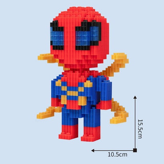 Mô hình lắp ráp mini 3d nhân vật marvel Teemo LG 39
