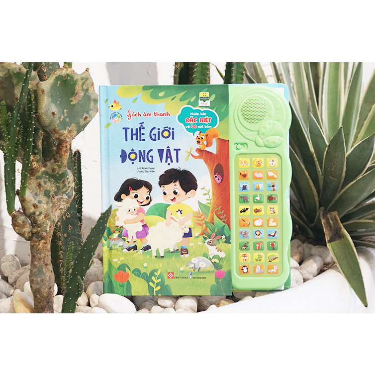 Sách Âm Thanh Đinh Tị - Dành Cho Trẻ Từ 0 - 6 Tuổi (Phiên Bản 30 Nút)
