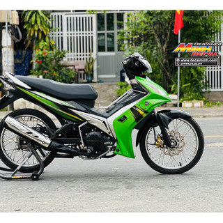 Tem ex xanh đen - thiết kế cao cấp -exciter 2006-2010 - tem rời cao cấp