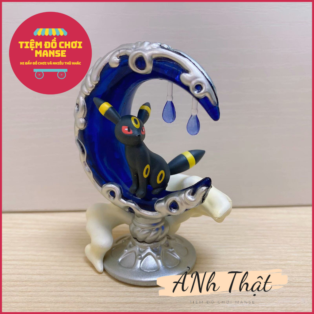 Mô Hình Pokemon Starium bầu trời sao có đế và bối cảnh siêu dễ thương