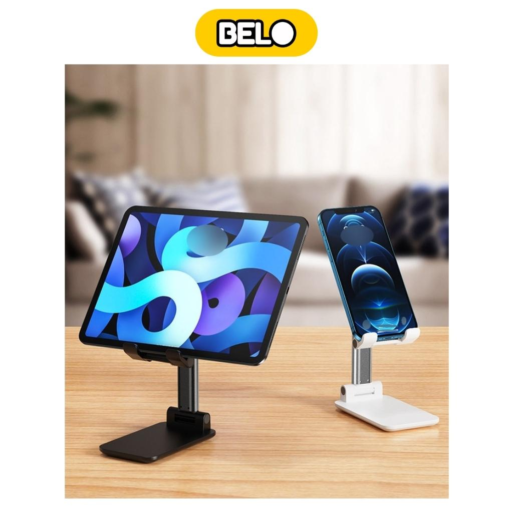 Giá Đỡ Điện Thoại Để Bàn Xem Video Khung Gấp Gọn Điều Chỉnh Đa Năng - Kẹp Livetream Belo - BG-04