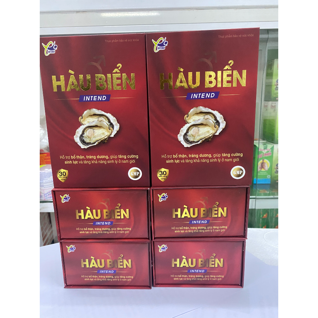 Viên Uống Tinh Chất Hàu Biển Intend Hỗ Trợ Tăng Cường Sinh Lý Nam Hộp 30 Viên
